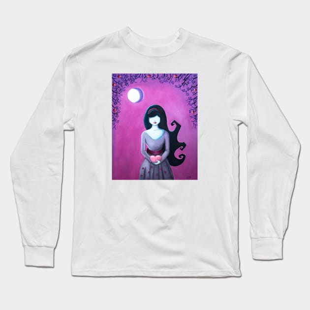 Wondering Rainie Long Sleeve T-Shirt by v.caia